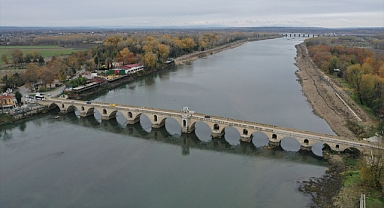 Yağışlar Trakya'daki nehirlere yaradı