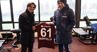 A Milli Takım Teknik Direktörü Montella’dan Trabzonspor’a ziyaret