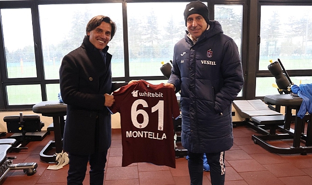 A Milli Takım Teknik Direktörü Montella’dan Trabzonspor’a ziyaret