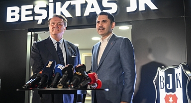 AK Parti'nin İBB Başkan adayı Kurum'dan Beşiktaş'a ziyaret!