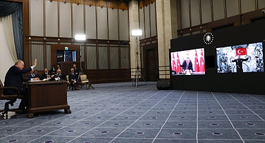Alper Gezeravcı Cumhurbaşkanı Erdoğan ile görüşmesini gerçekleştirdi