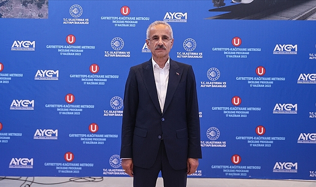 Bakan Uraloğlu Gayrettepe-Kağıthane Metro Hattı ile ilgili beklenen haberi verdi!