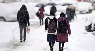 Bazı il ve ilçelerde eğitime kar molası!