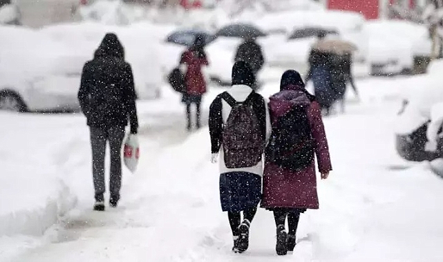 Bazı il ve ilçelerde eğitime kar molası!
