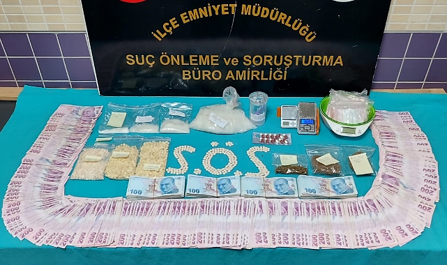 Bursa'da uyuşturucu operasyonu; 3 gözaltı