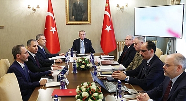 Cumhurbaşkanı Erdoğan başkanlığındaki güvenlik zirvesi sona erdi