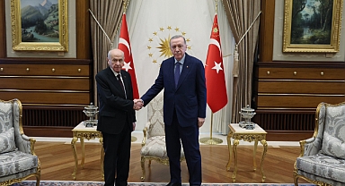 Cumhurbaşkanı Erdoğan, Devlet Bahçeli ile görüştü