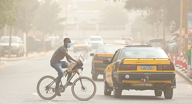 Dakar toz bulutlarına teslim oldu