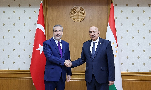 Dışişleri Bakanı Fidan ve Tacikistan Dışişleri Bakanı Muhriddin bir araya geldi
