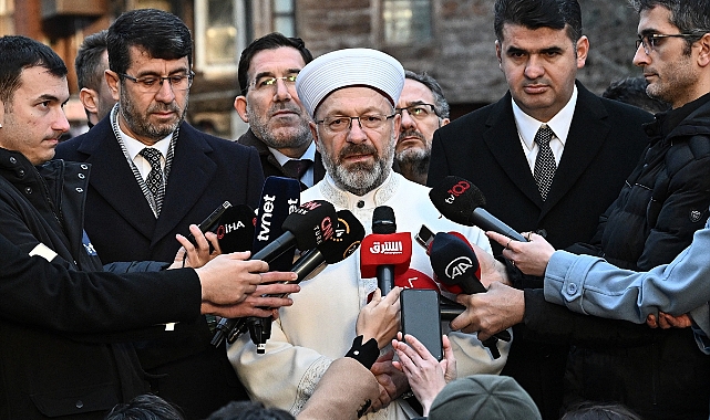 Diyanet İşleri Başkanı Erbaş'tan kilise saldırısına kınama!