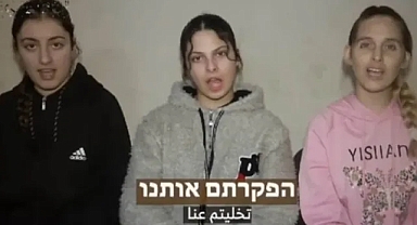 Hamas, üç İsrailli genç kadının videosunu yayınladı