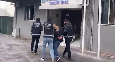 Kırmızı bültenle aranan şüpheli, İzmir'de yakalandı