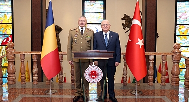Milli Savunma Bakanı Güler, Romanya Genelkurmay Başkanı Vlad'ı kabul etti
