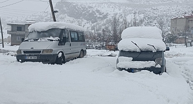 Şırnak'ta kar ve sis etkili oldu