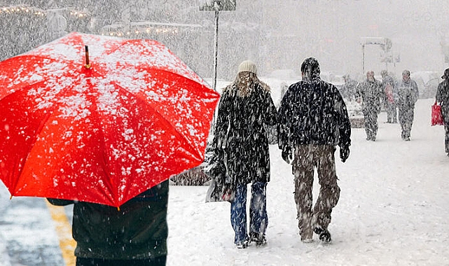 Tüm yurtta kuvvetli sağanak ve kar yağışı bekleniyor