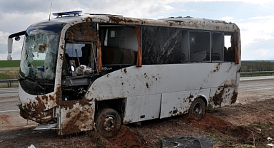 1 mahkumun öldüğü, 12 kişinin yaralandığı kazada sürücüye 15 yıla kadar hapis istemi
