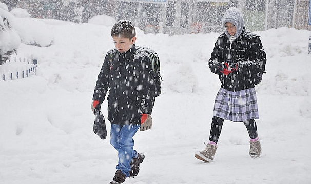 Ağrı, Van ve Ardahan'da eğitime kar molası!
