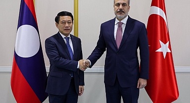 Bakan Fidan, Laoslu mevkidaşıyla görüştü