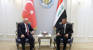 Bakan Güler, Irak İçişleri Bakanı Şammari ile görüşme gerçekleştirdi