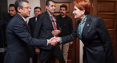 CHP Genel Başkanı Özel'den İYİ Parti Genel Başkanı Akşener'e taziye ziyareti