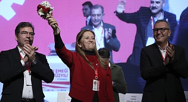 DİSK bir kez daha Çerkezoğlu'nu başkan olarak seçti