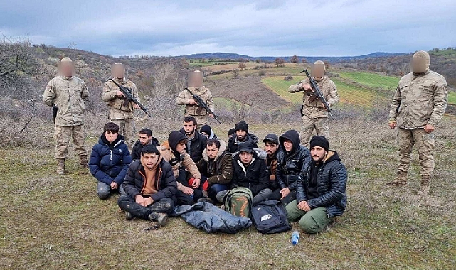 Edirne'de 1 haftada 157 kaçak göçmen ile 5 organizatör şüphelisi yakalandı