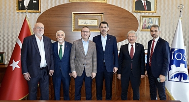 İBB Başkan adayı Murat Kurum, İkitelli Organize Sanayi Sitesi'ni ziyaret etti