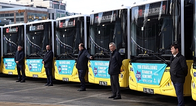 İstanbul'un yeni otobüsleri tanıtıldı