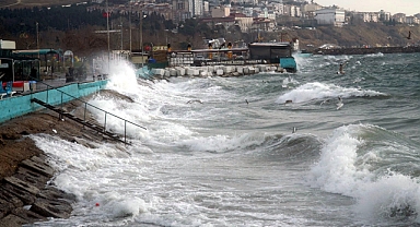 Marmara'nın batısı ve Kuzey Ege'ye lodos geliyor!