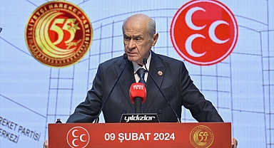 MHP'nin 55. yaş gününde Bahçeli'den flaş Anayasa Mahkemesi çıkışı!
