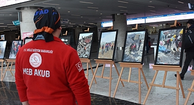 Milli Eğitim Bakanlığı'ndan 6 Şubat depremleri için fotoğraf sergisi
