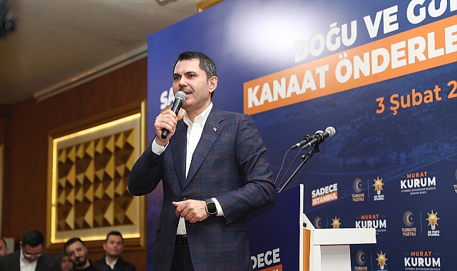 Murat Kurum Beylikdüzü'nde kendinden emin konuştu: