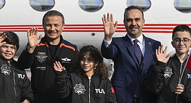 Türkiye'nin ilk astronotu Alper Gezeravcı Ankara'da!