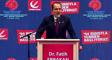 Yeniden Refah Partisi'nin 3 büyükşehirde adayları belli oldu