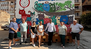 Gemlik sokakları sanat ile buluşuyor
