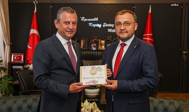 Özgür Özel, Ukrayna Büyükelçisi Vasil Bodnar ile görüştü