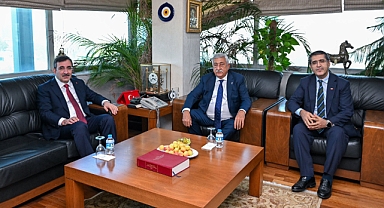 Cevdet Yılmaz, Bendevi Palandöken ile görüştü: Palandöken, Yılmaz'dan 'staj ve çıraklık mağduriyeti'nin çözülmesini istedi!