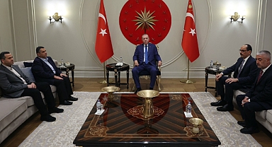 Erdoğan, Haniye'nin oğullarını kabul etti