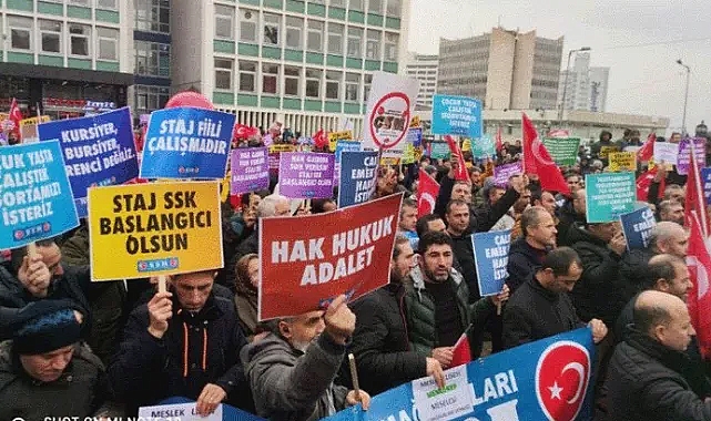 Şok gelişme yaşandı: Staj ve Çıraklık Mağdurları'nı üzen haber!