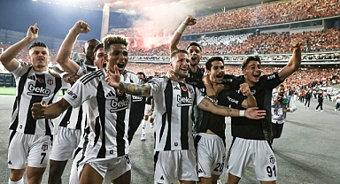 Süper Kupa'yı Beşiktaş kazandı!