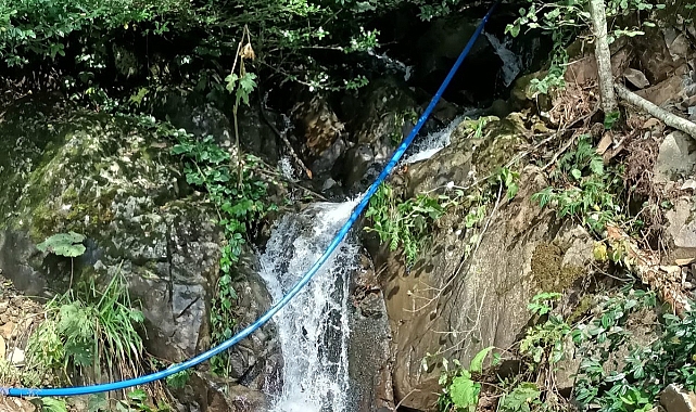 Belediye köyün suyunu hortumladı!