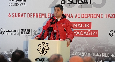 Ataşehir Belediye Başkanı Onursal Adıgüzel: 'Arama Kurtarma Afet Köyü projemizi hayata geçirdik'