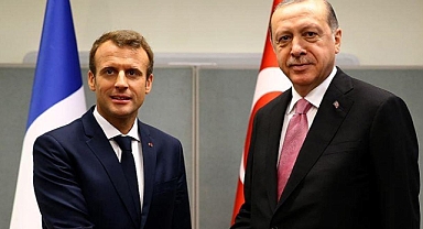 Cumhurbaşkanı Erdoğan, Fransa Cumhurbaşkanı Macron ile görüştü