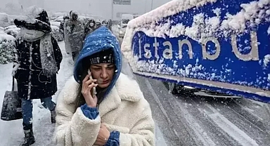 İstanbul'da kar yağışı sürecek!