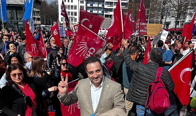 CHP Almanya Federasyonu'ndan dayanışma ve direniş buluşması