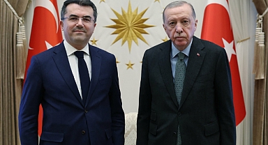 Cumhurbaşkanı Erdoğan, MGK Genel Sekreteri Okay Memiş'i kabul etti