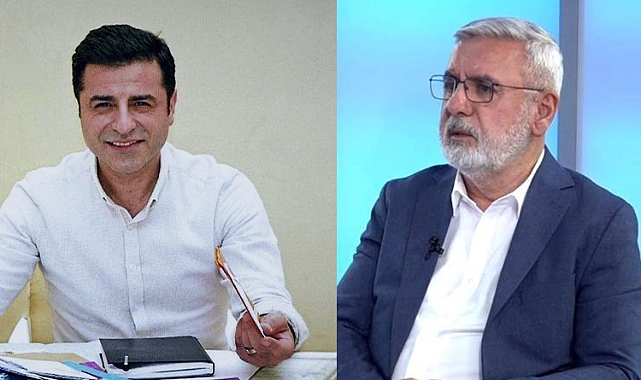 Selahattin Demirtaş'ı ziyaret eden AKP'li Mehmet Metiner: ''Demirtaş bu süreçte aklından ve deneyiminden yararlanılması gereken bir aktör