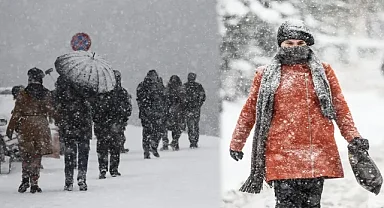 Sıcaklık 15 derece düşüyor, kar geliyor!