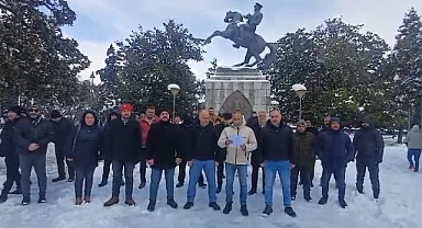 Staj ve Çıraklık Sigortası Mağdurları, Samsun'dan seslendi: En ağır şartlarda çalıştık, didindik, emek verip ürettik, ülkemize katma değer sağladık